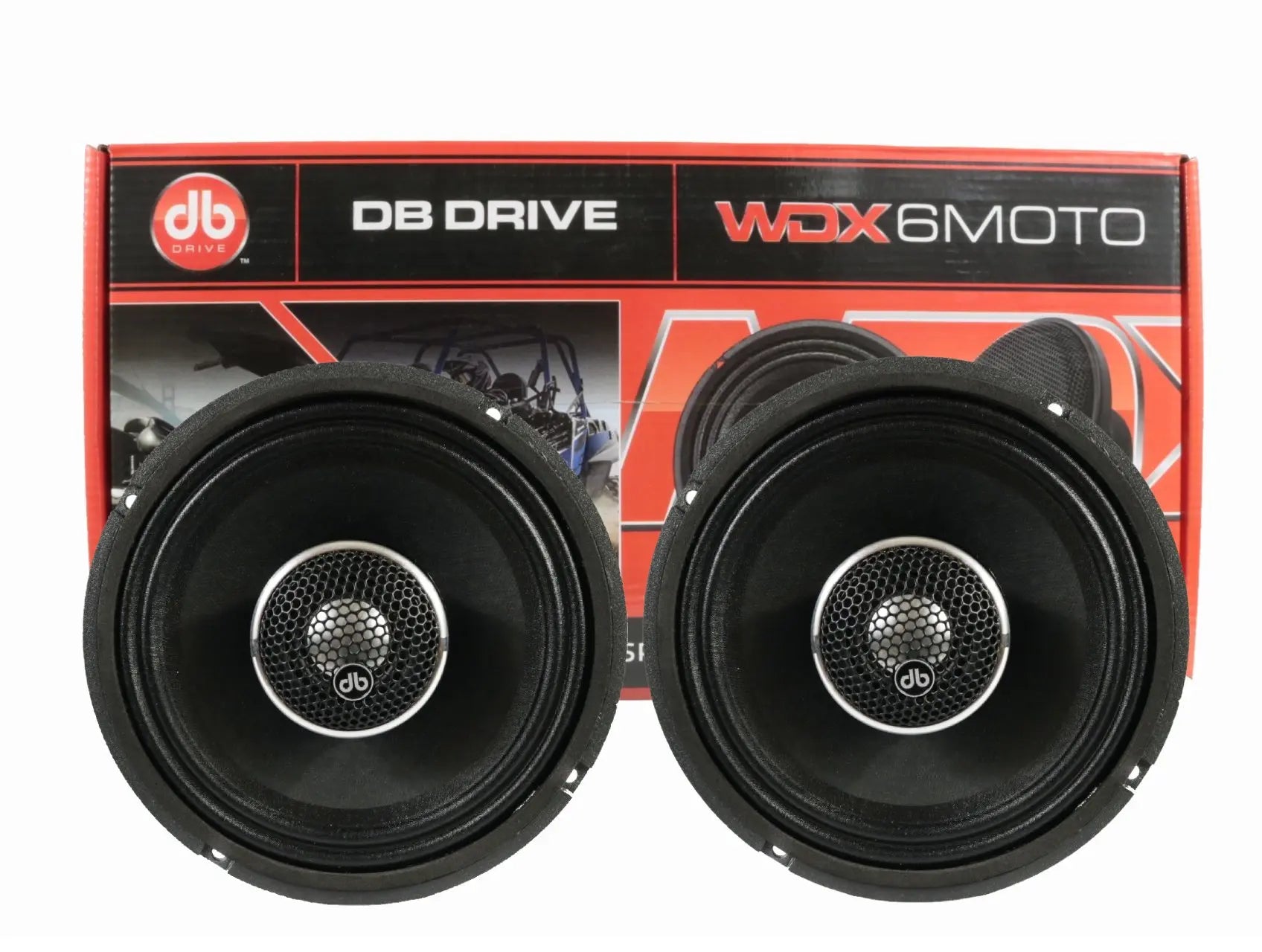 MEDIOS RANGOS 6.5" CON TWEETER DB DRIVE WDX6MOTO