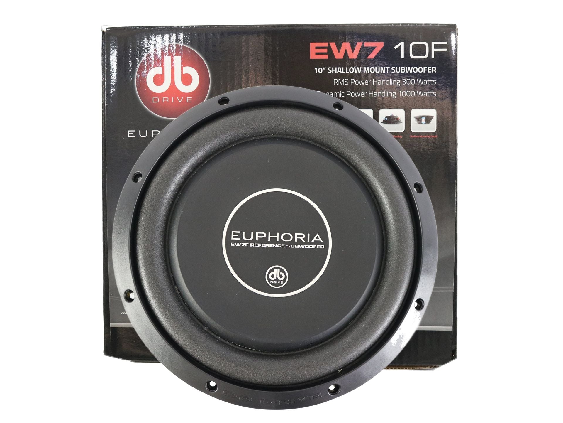 SUBWOOFER PLANO 10" DB DRIVE EUPHORIA EW7 10F