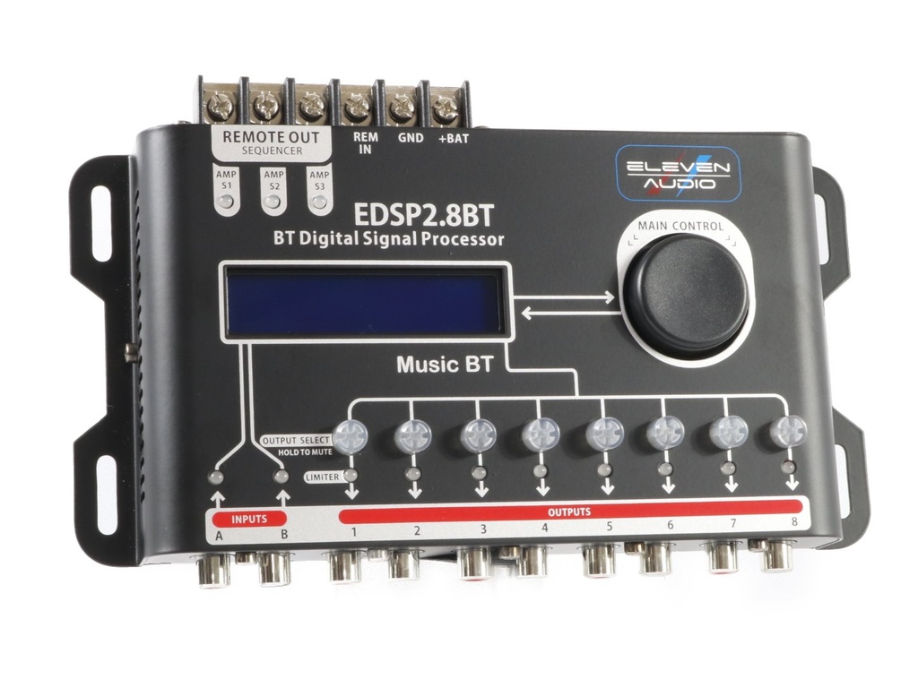 DSP 8 CANALES BT ELEVEN AUDIO EDSP2.8BT