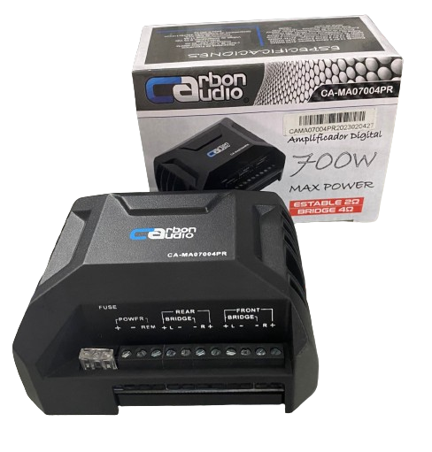 CA-MA07004PR AMPLIFICADOR NANO CARBON AUDIO