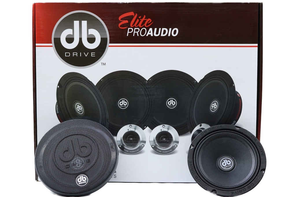 SET DE MEDIOS 6.5" DB DRIVE PRO6K4MT