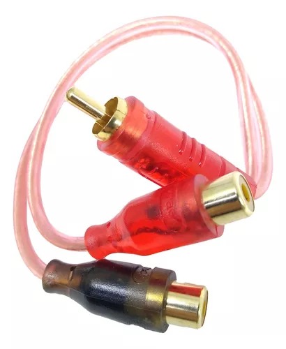 RCA "Y" 1 MACHOS 2 HEMBRA KRACK KR-2FM