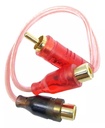 RCA "Y" 1 MACHOS 2 HEMBRA KRACK KR-2FM