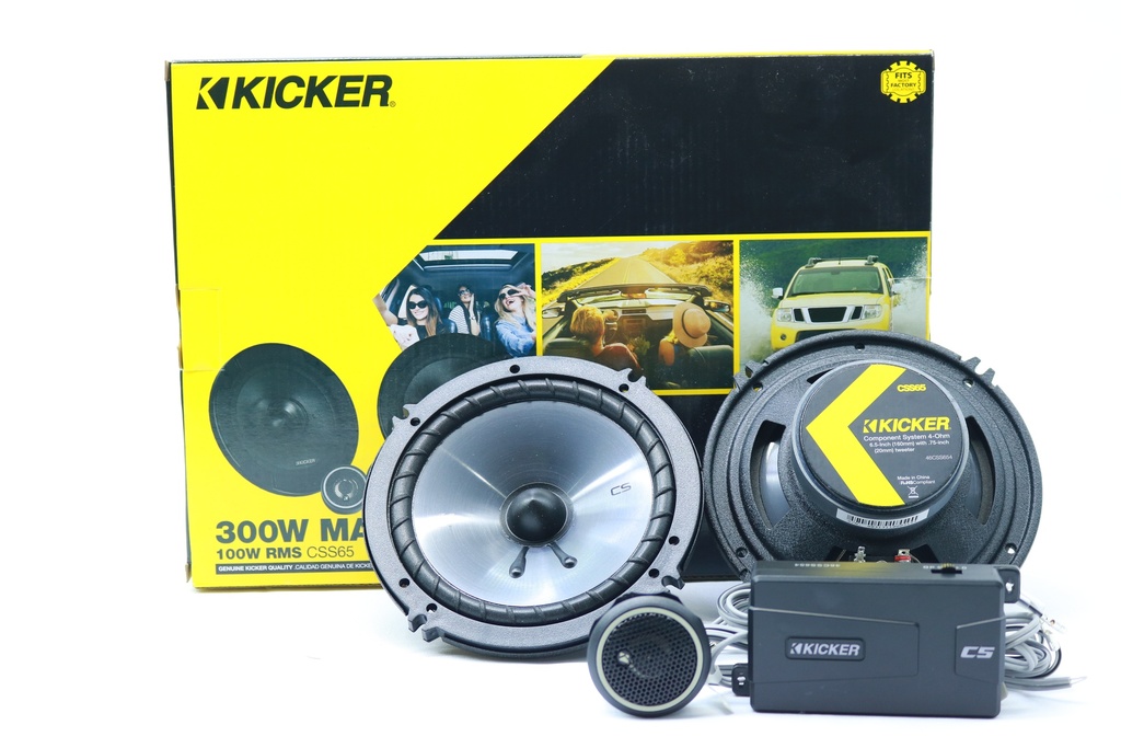 SET DE MEDIOS 6.5" KICKER CSS654