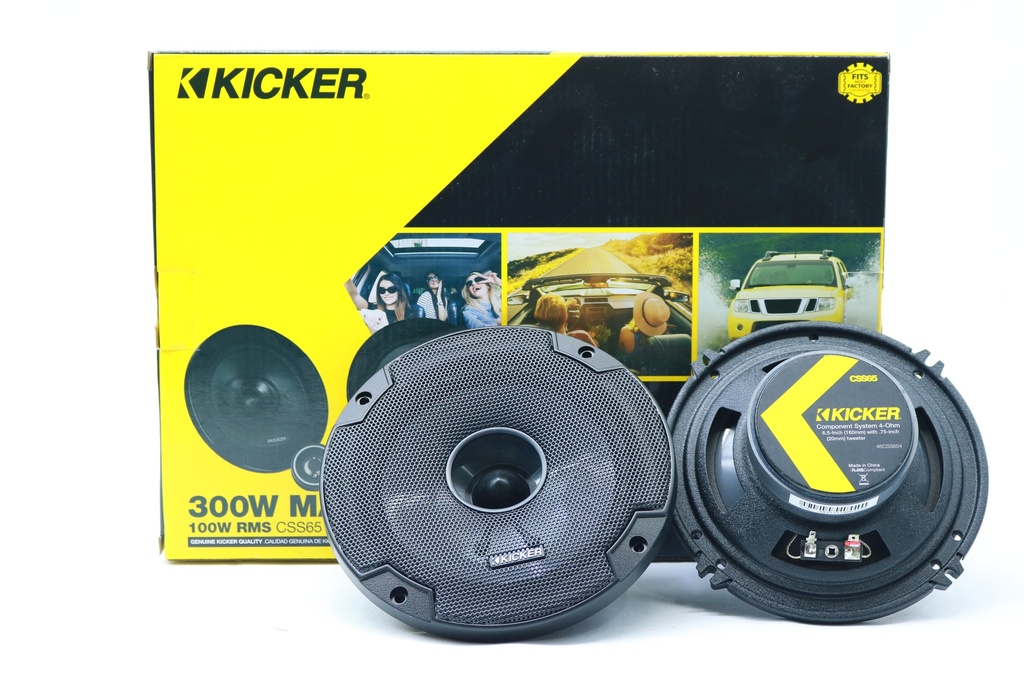 SET DE MEDIOS 6.5" KICKER CSS654