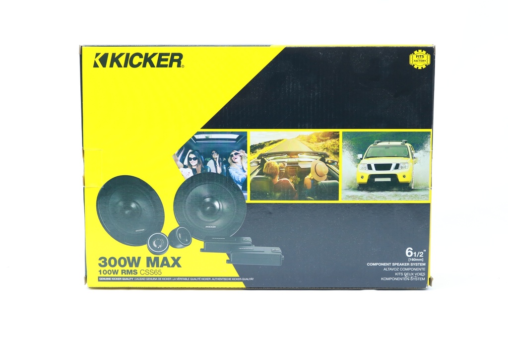 SET DE MEDIOS 6.5" KICKER CSS654