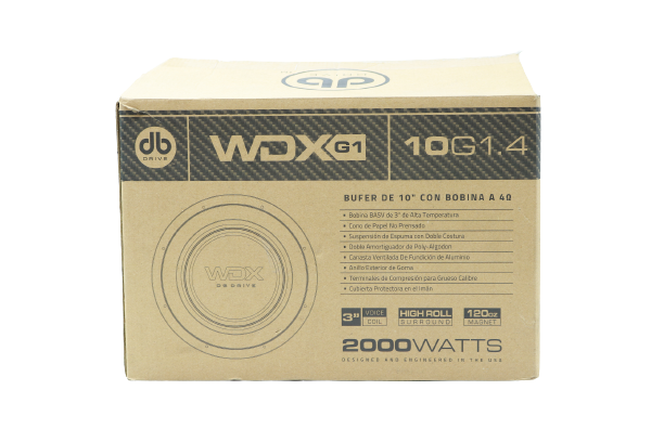 SUBWOOFER 10" DB DRIVE WDX10G1.4