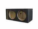 CAJON MDF DOBLE 12" PARA KICKER 2X12X80K