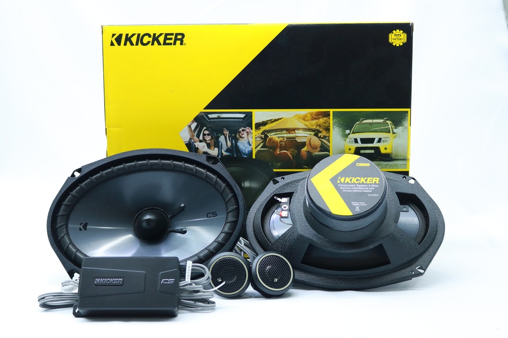 SET DE MEDIOS 6X9" KICKER CSS69