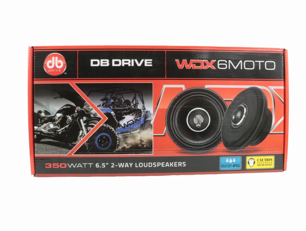 MEDIO RANGO 6.5" DB DRIVE WDX6MOTO