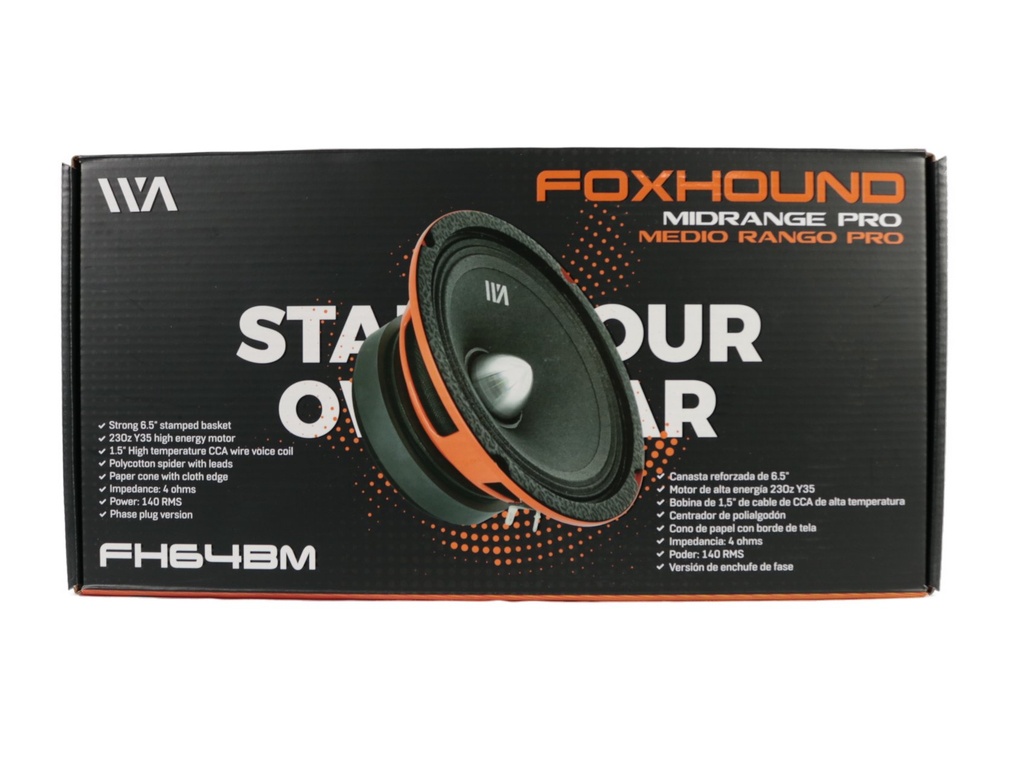 MEDIO RANGO 6.5" PRO FOXHOUND FH64BM