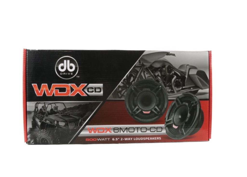 MEDIO RANGO 6.5" DB DRIVE WDX6MOTO-CD