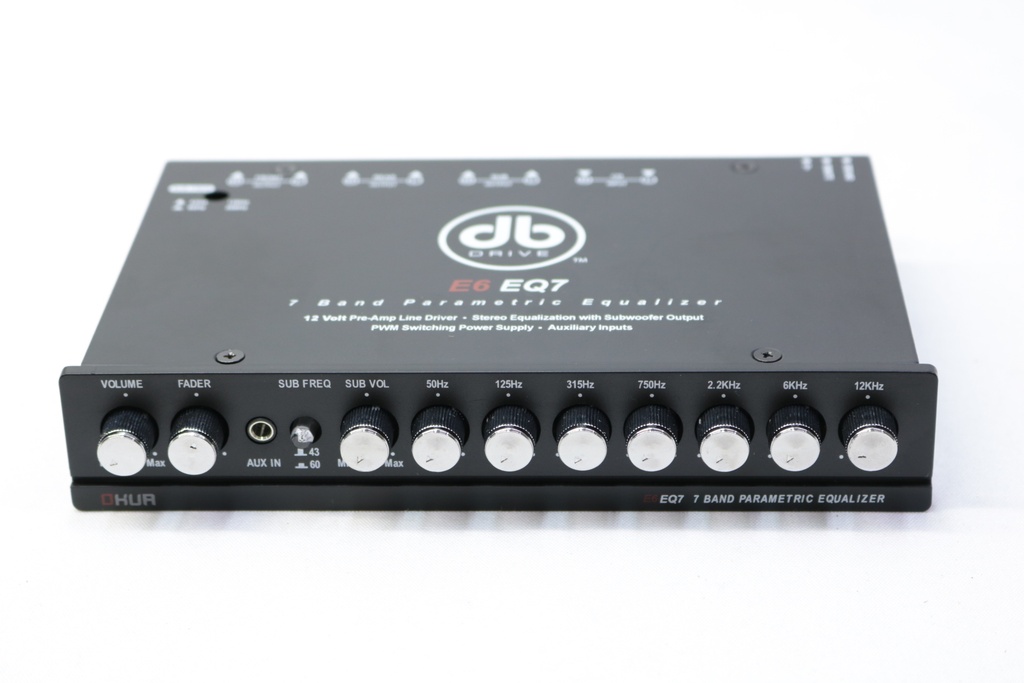 ECUALIZADOR 7 BANDAS DB DRIVE E6 EQ7