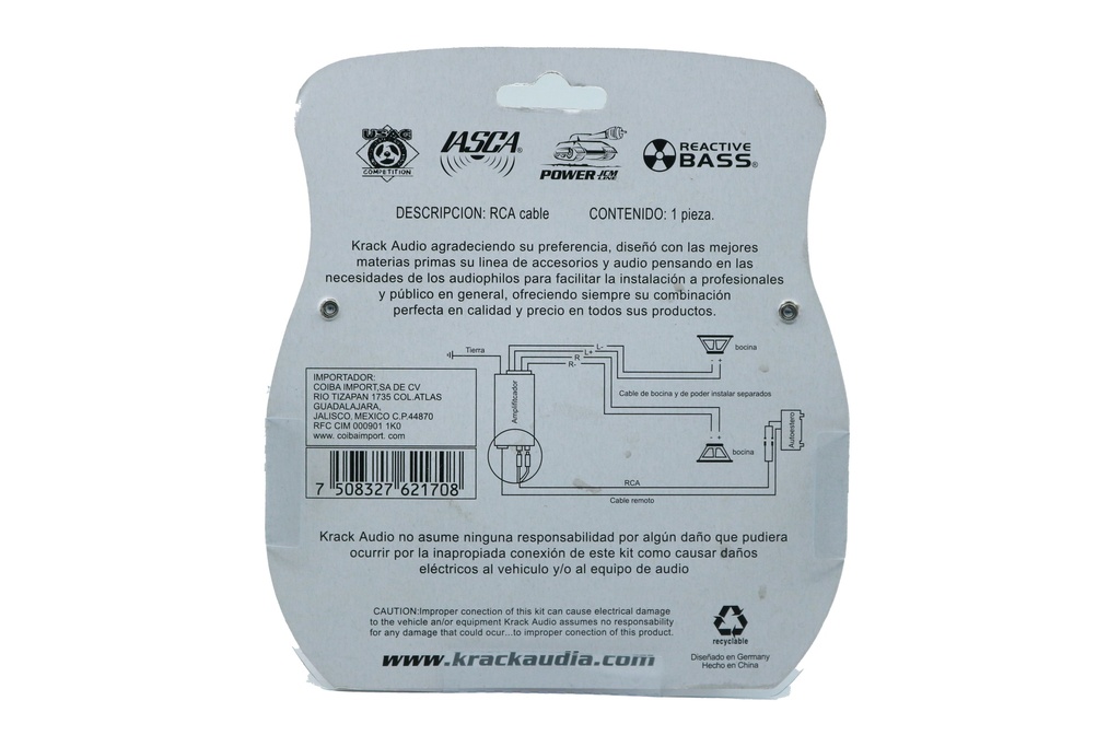 RCA 5.1 MTS KRACK KR-17FT