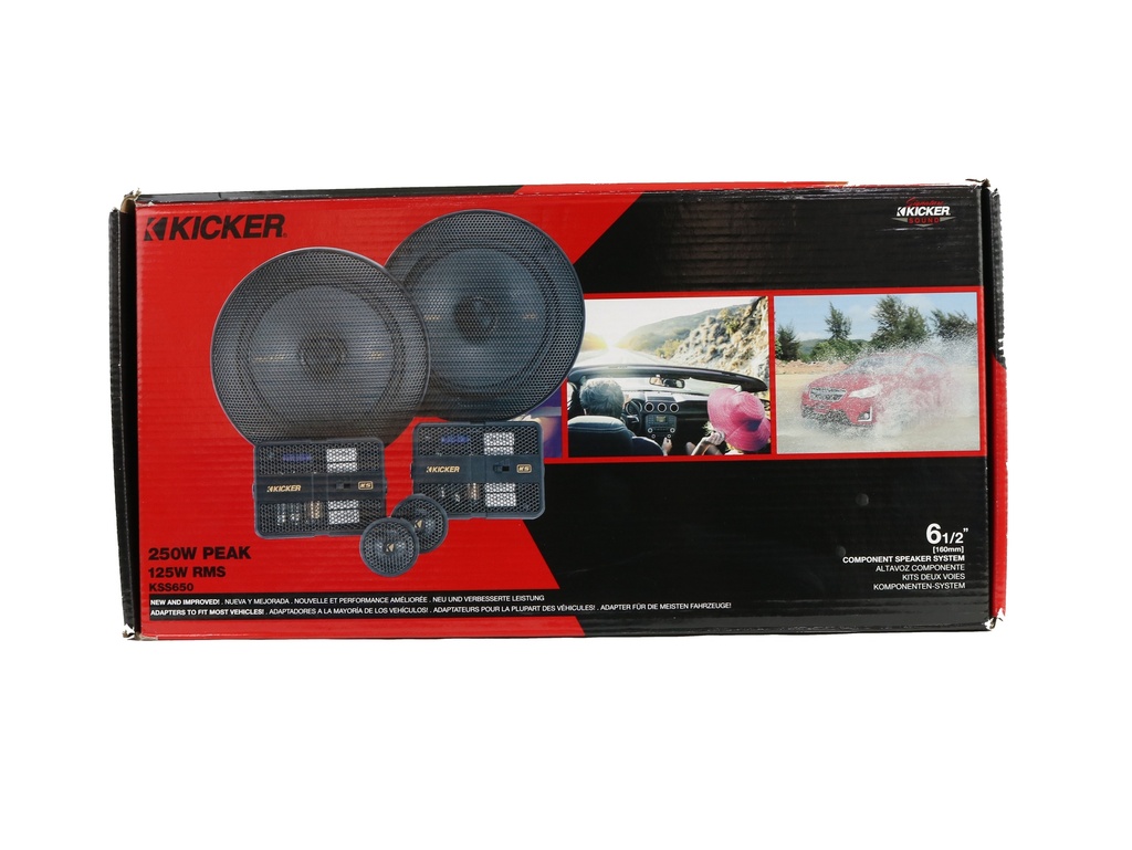 SET DE MEDIOS 6.5" KICKER KSS650
