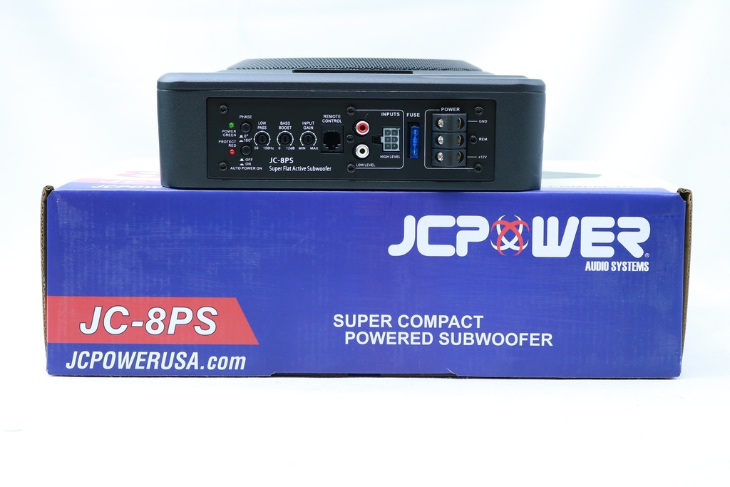 SUBWOOFER AMPLIFICADO 8" JC POWER JC-8PS