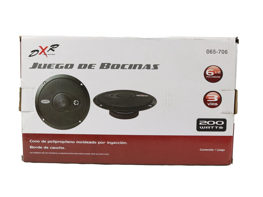 BOCINAS 6.5" DXR 065-706