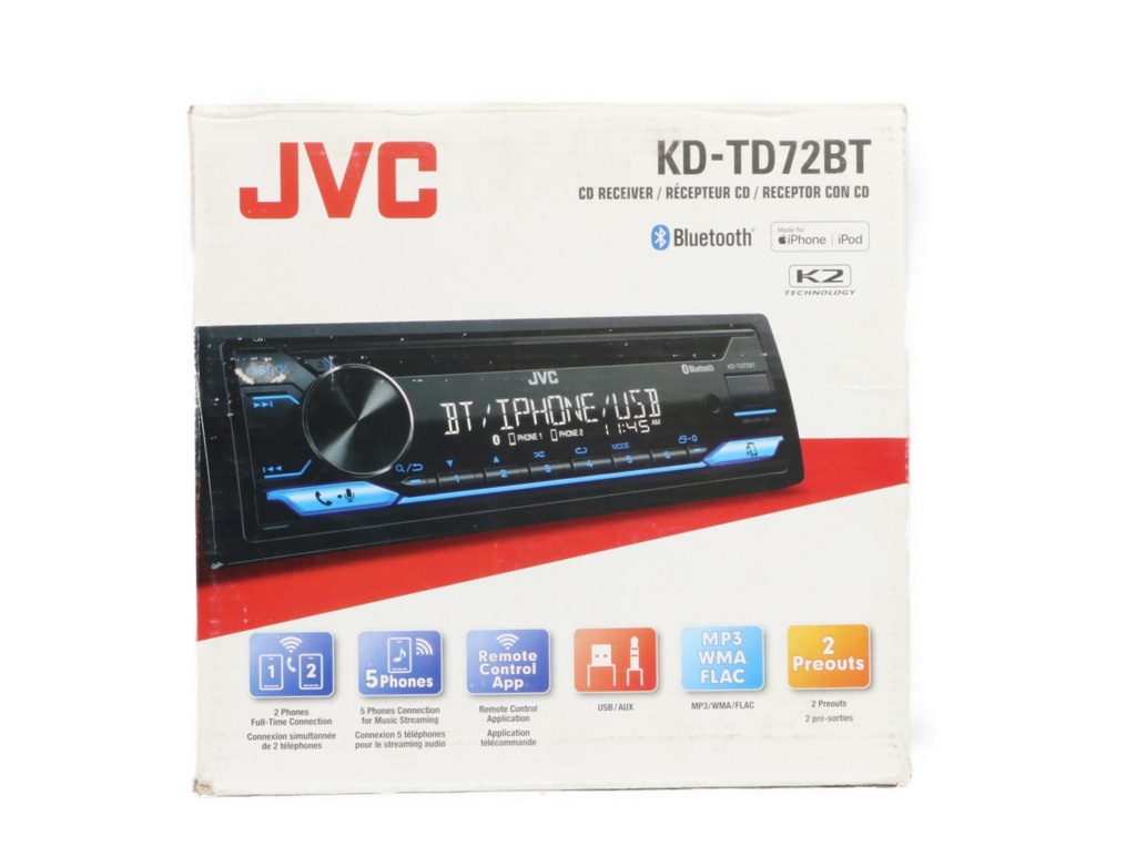 ESTEREO 1 DIN JVC KD-TD72BT