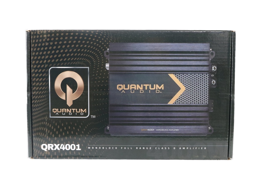 AMPLIFICADOR 4 CANALES QUANTUM QRX4001