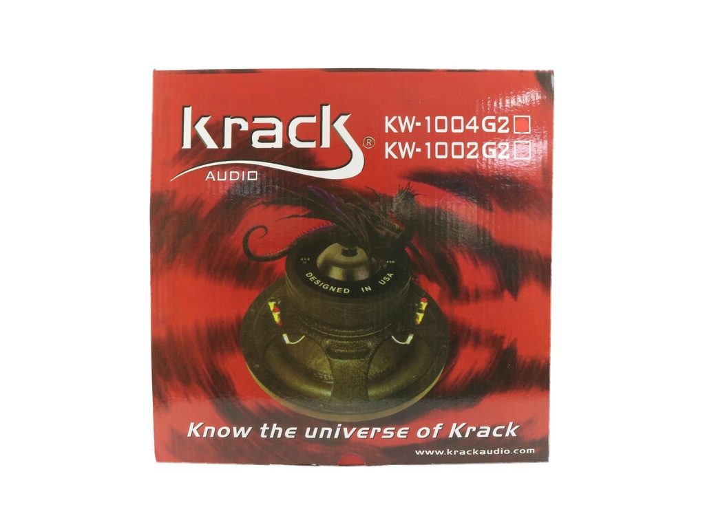 SUBWOOFER 10" KRACK KW-1004G2