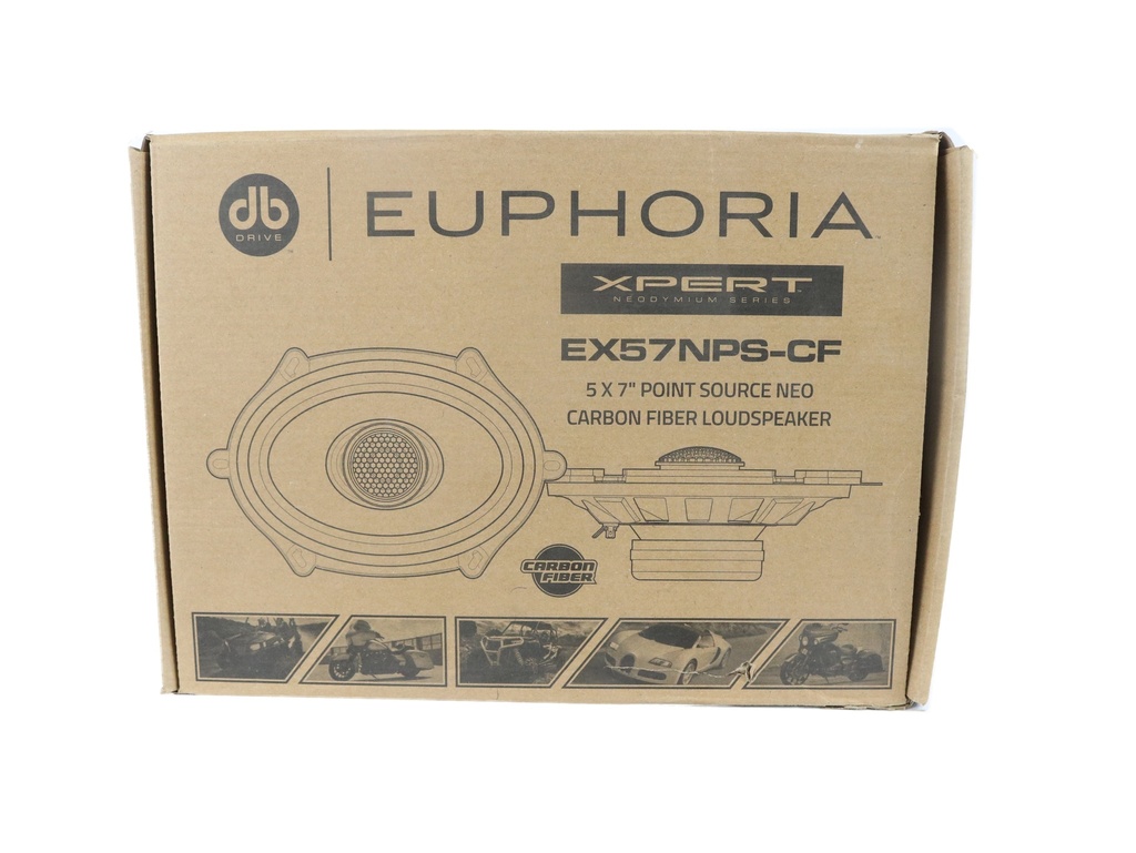 BOCINAS 5x7" DB DRIVE EUPHORIA XPERT EX57NPS-CF