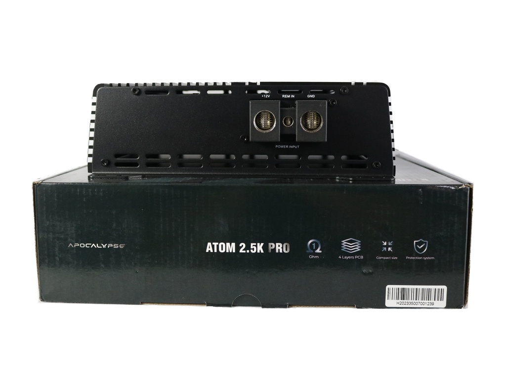 AMPLIFICADOR 1CH DB APOCALYPSE ATOM-2.5KPRO
