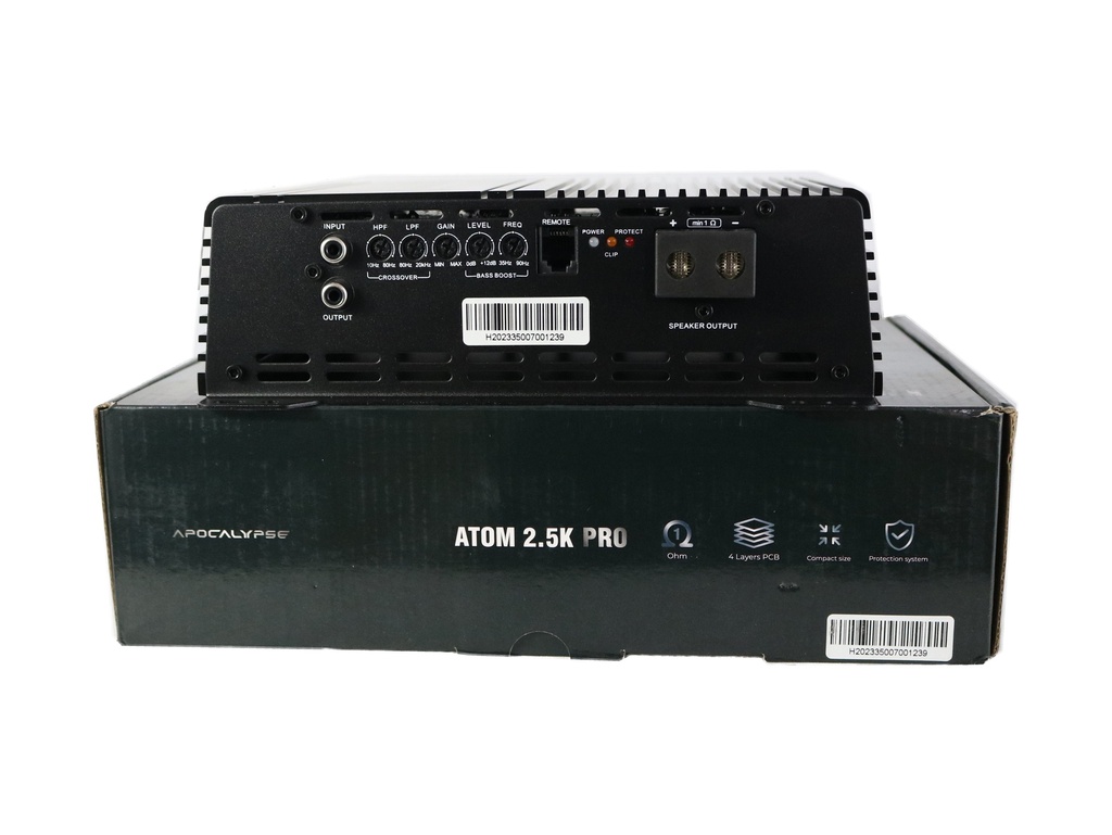 AMPLIFICADOR 1CH DB APOCALYPSE ATOM-2.5KPRO