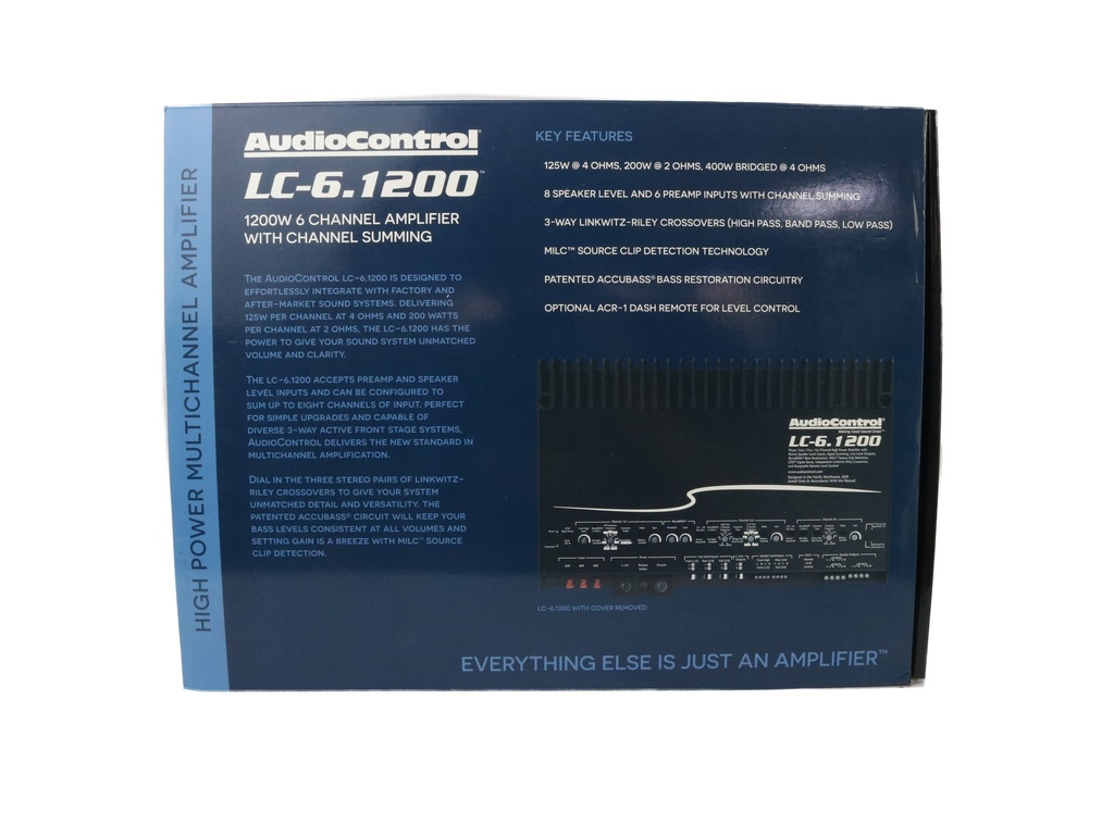 AMPLIFICADOR 6CH AUDIOCONTROL LC-6.1200