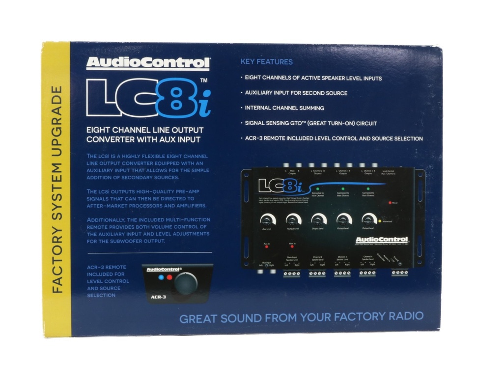 ALTA Y BAJA AUDIO CONTROL LC8I
