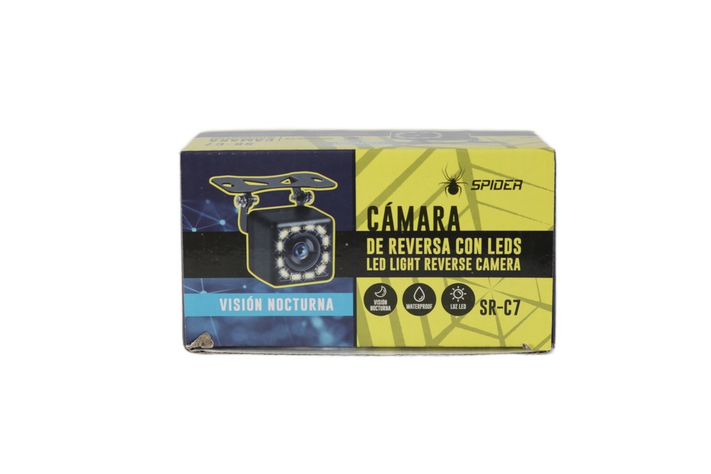 CAMARA DE REVERSA CON LEDS SPIDER SR-C7