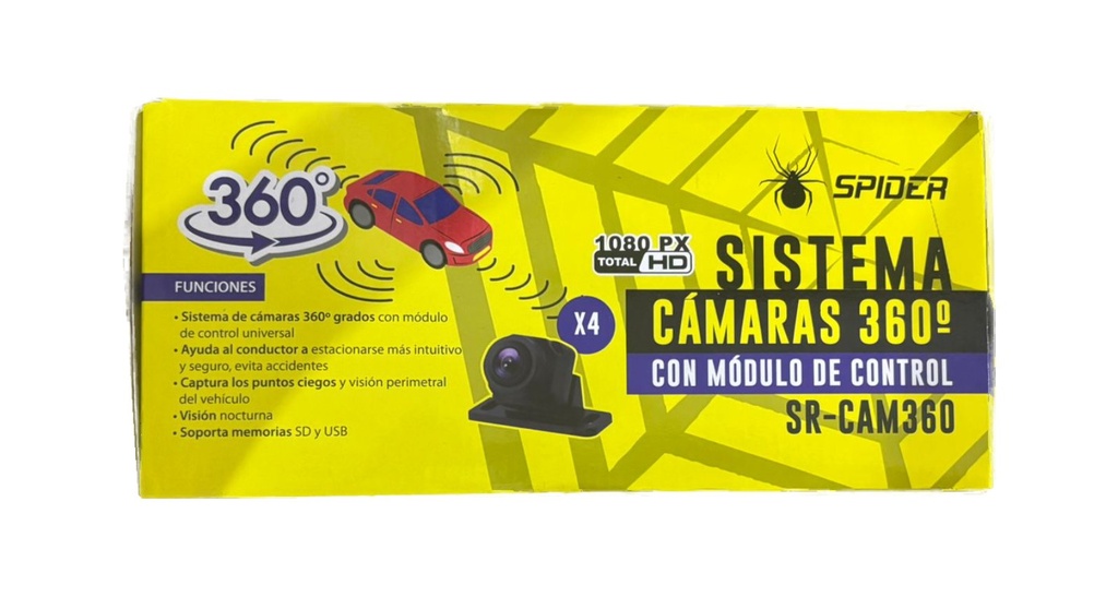 SISTEMA DE CAMARAS 360° SPIDER SR-CAM360