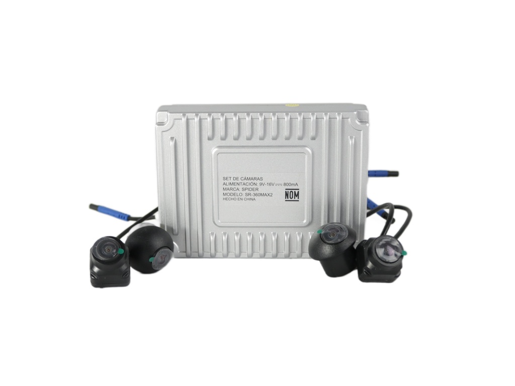 SISTEMA DE CAMARAS 360° CON MODULO DE CO SR-360MAX2