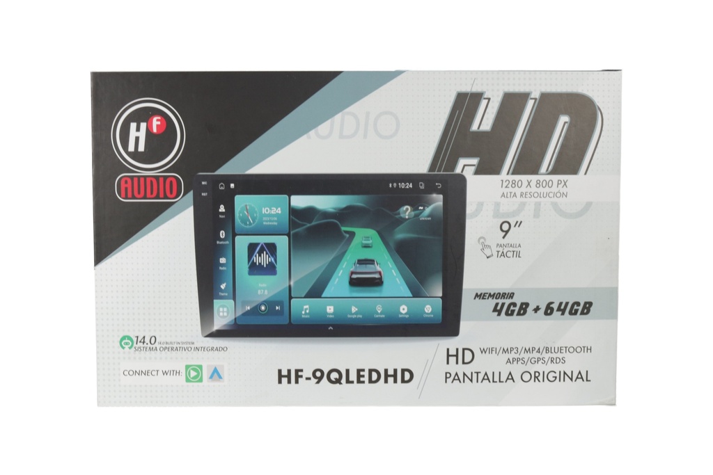 PANTALLA 9" HF AUDIO HF-9QLEDHD