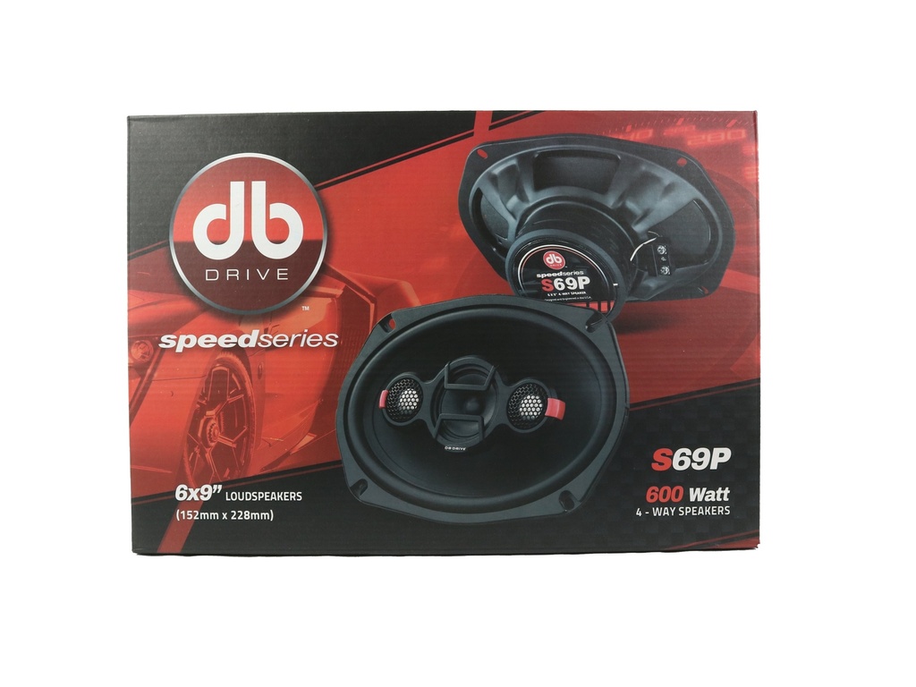 BOCINAS 6X9" DB DRIVE S69P