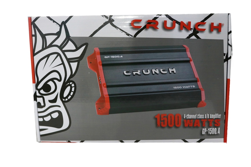 AMPLIFICADOR 4 CH CRUNCH GP-1500.4