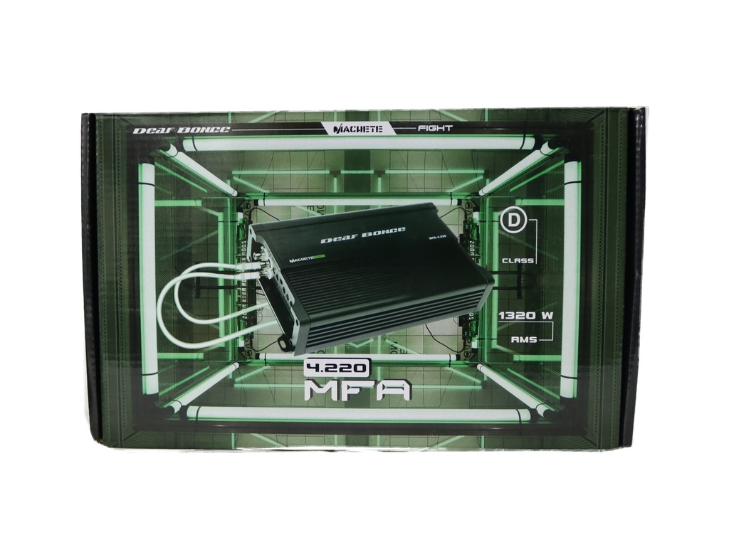 AMPLIFICADOR 4 CH DEAF BONCE MACHETE MFA-4.220