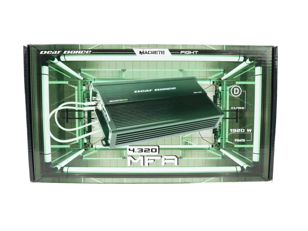 AMPLIFICADOR 4 CH DEAF BONCE MACHETE MFA-4.320