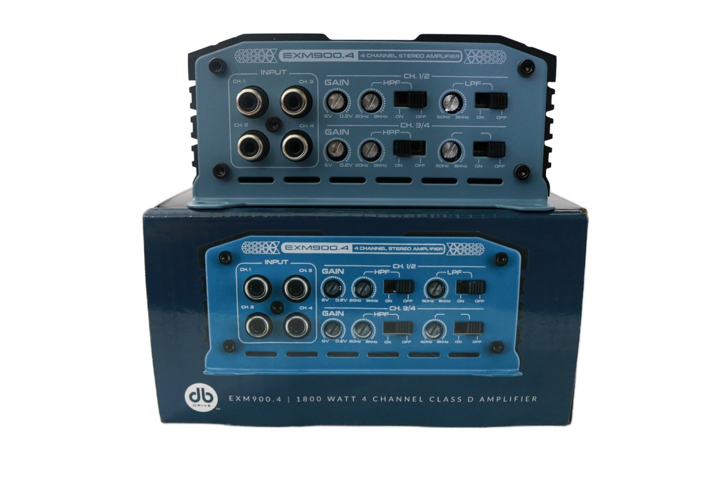 AMPLIFICADOR 4 CH EUPHORIA XPERT EXM900.4