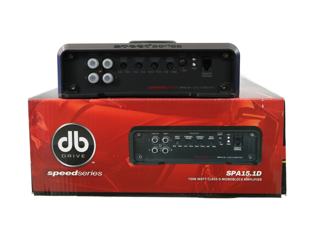 AMPLIFICADOR 1 CH DB DRIVE SPEED SERIES SPA15.1D