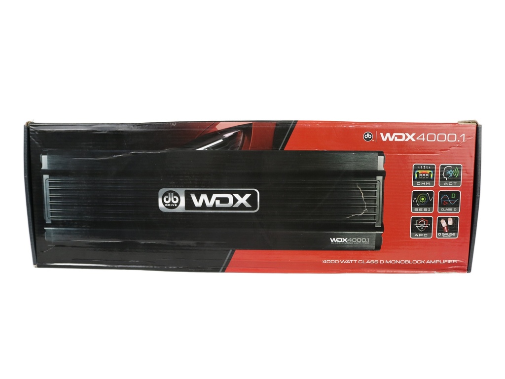 AMPLIFICADOR 1 CH DB DRIVE WDX4000.1