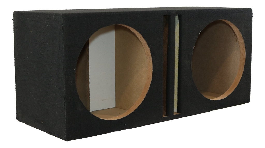 Cajón De 2x12x80 Doble Para Todo Tipo De Bocina Cajón De Mdf