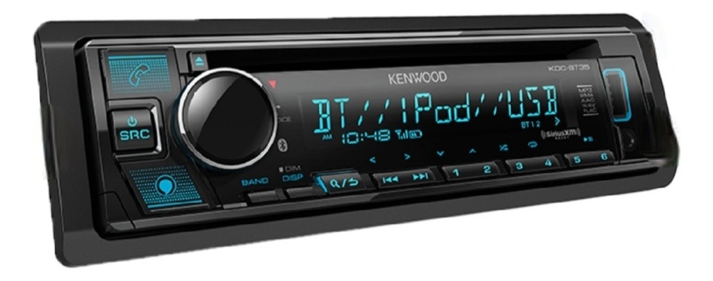 Autoestéreo Receptor Cd Kenwood Kdc-bt35 Alexa Spotify Bt