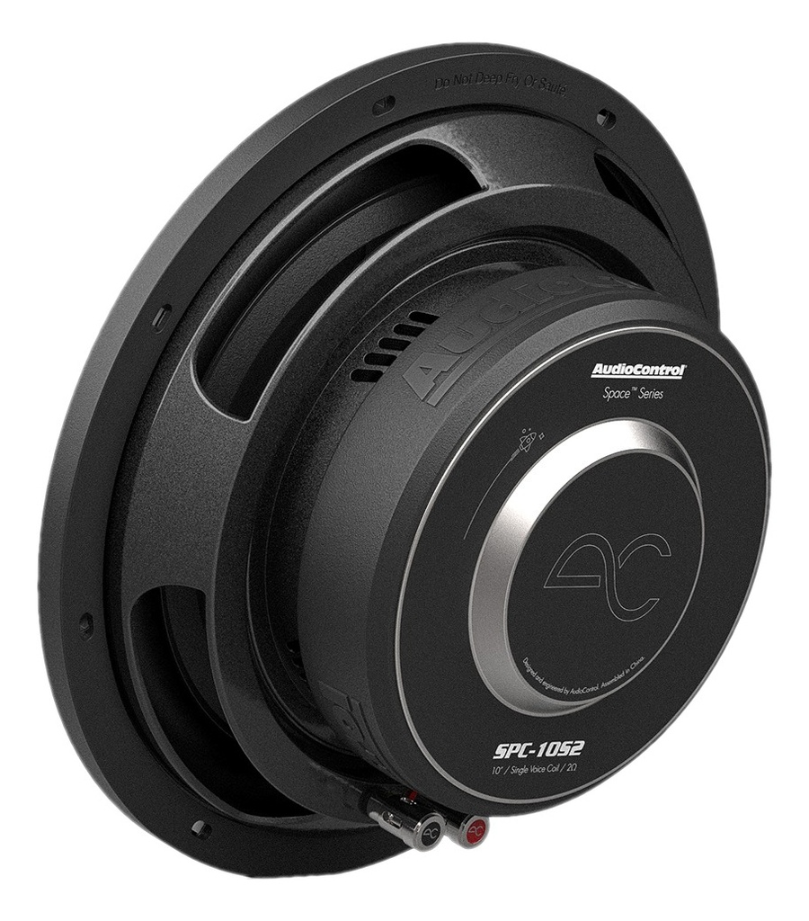 Subwoofer Plano Audiocontrol Spc-10s2 600 Rms 10 Pulgadas Color Negro Con Azul