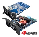 Amplificador De Audio Para Automóvil Db Drive Wdx1000.1 Wdx Series Clase D Monoblock 1 Canal 1000 Watts Color Negro