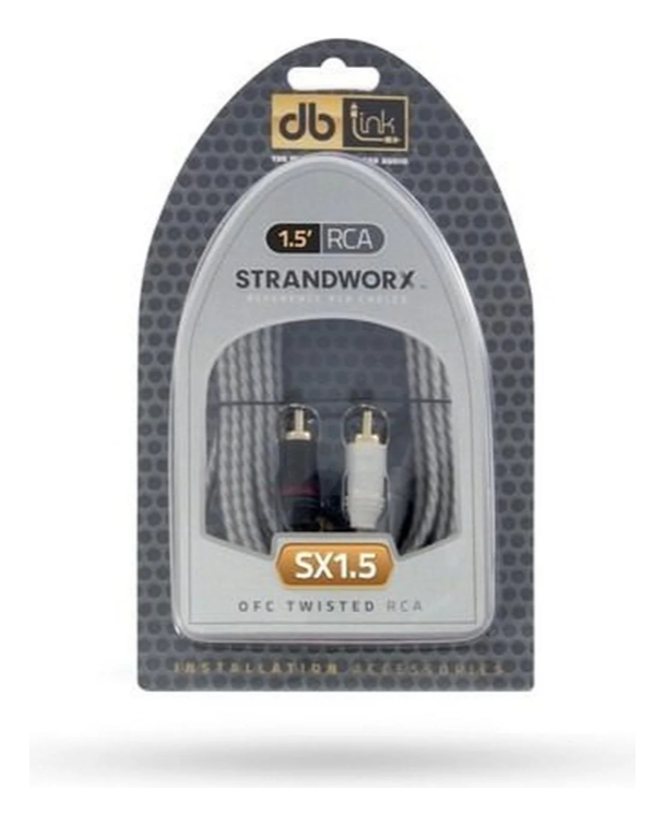 Cable Rca Db Link Sx1.5 1.5 45 Cm Chapado En Oro Cobre 100%