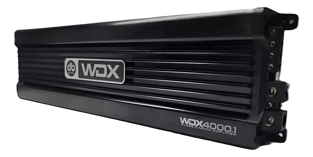  Amplificador Wdx4000.1 Clase D  4000w, Alta Eficiencia