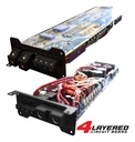  Amplificador Wdx4000.1 Clase D  4000w, Alta Eficiencia