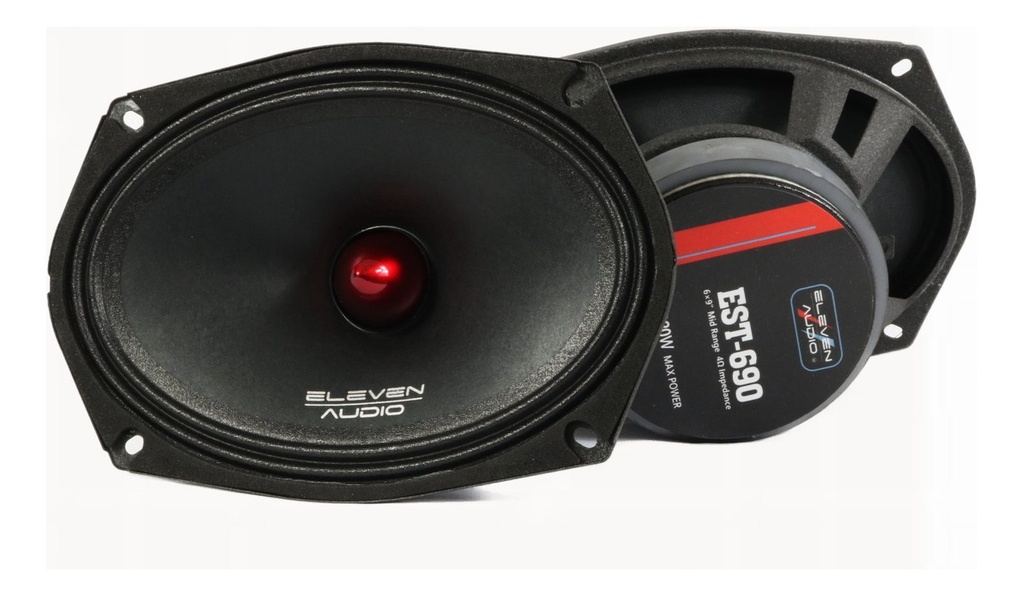 Potente 6  X 9  Est-690 6x9 Eleven Audio