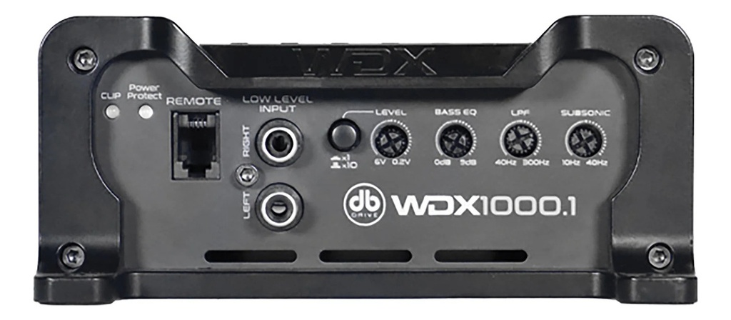 Potente Amplificador De Db Drive Wdx1000.1 1000w Rms Class D