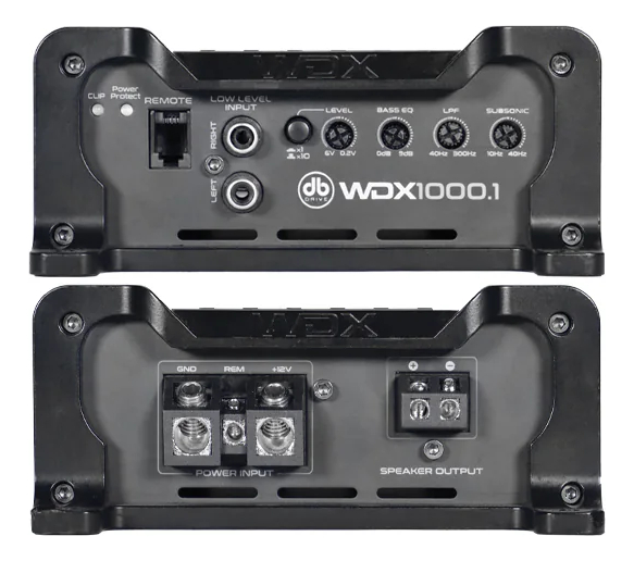 Potente Amplificador De Db Drive Wdx1000.1 1000w Rms Class D